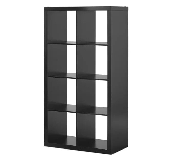 8-Cube Storage Organizer, White Texture image 3