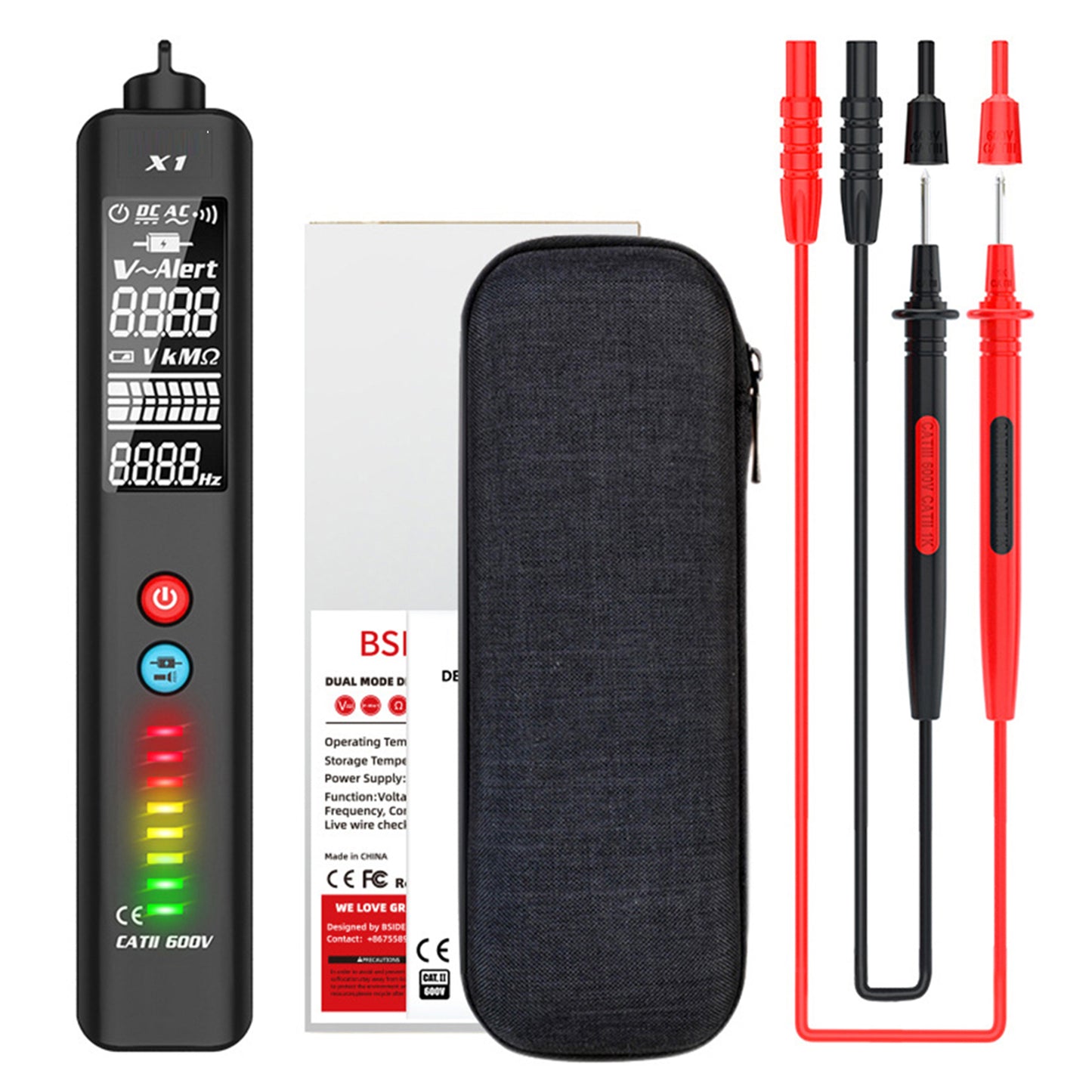 Fully Automatic Digital Multimeter Anti-Burn Intelligent Voltage Detector High- image 1