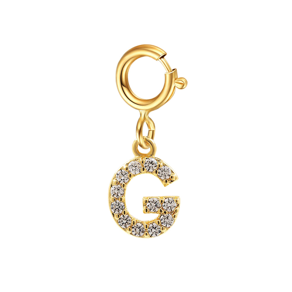 Custom Personalized diy Initial Letter Name Necklace for Women Gold color Penda image 15