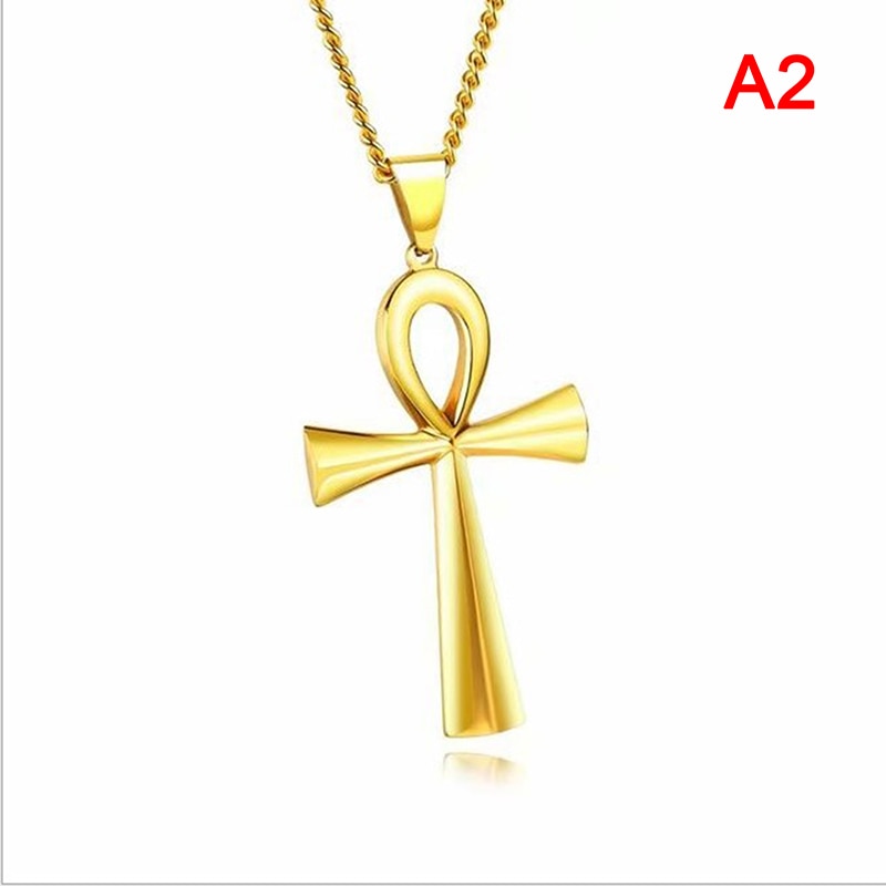 Fashion Crucifix Jesus Christ Men Jewelry Gold Brown Silver Color Metal Cross P image 6