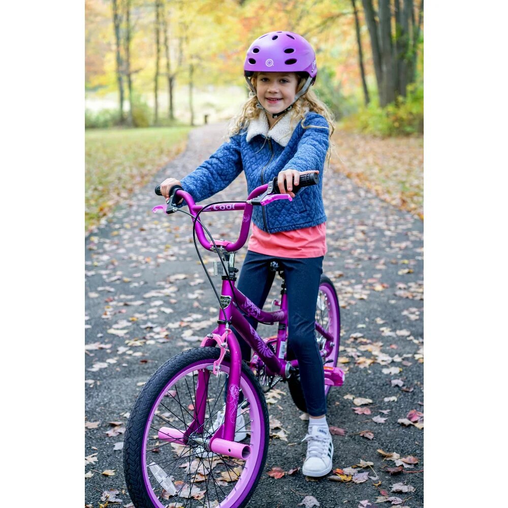 2023 Kent 20" 2 Cool Girl's Bike, Satin Purple Bicycle image 4