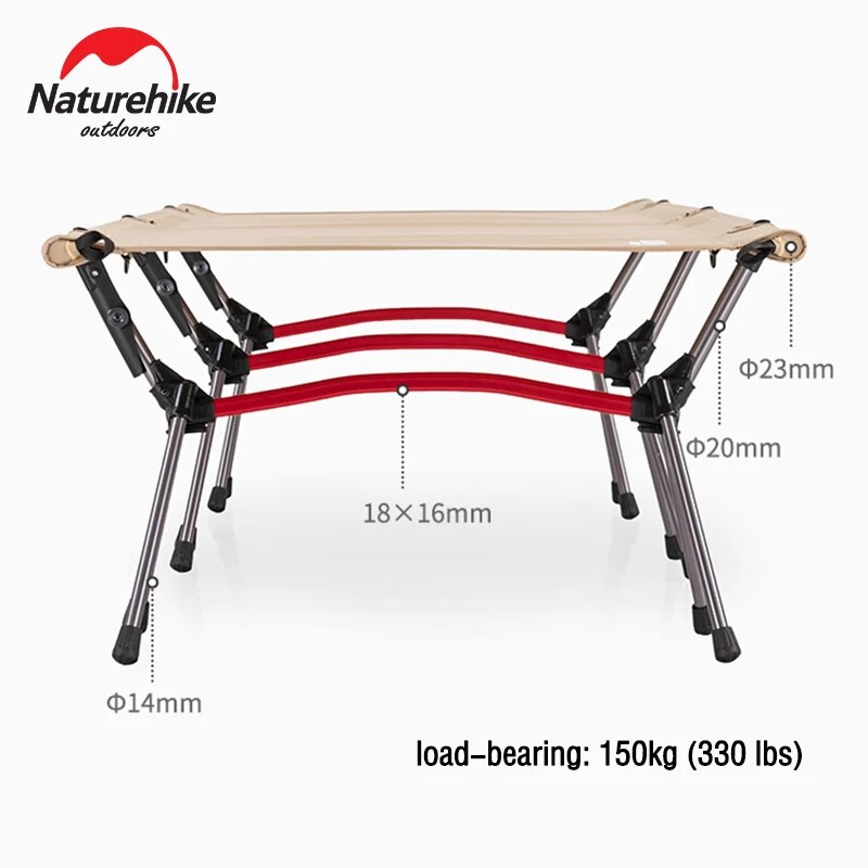 Naturehike Camping Cot Foldable Bed Tourist Camp-cot Ultralight Portable Foldin image 8