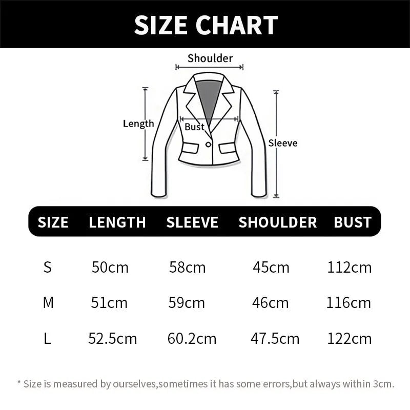 Women Fashion Bomber Jackets with Big Pockets Cropped Spring Amtumn Female Vint image 8