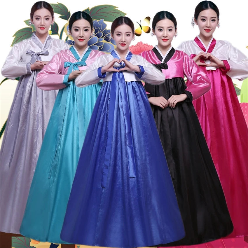 Women Hanbok Dress Korean Fashion Ancient Costumes Traditional Party Asian Pala image 11