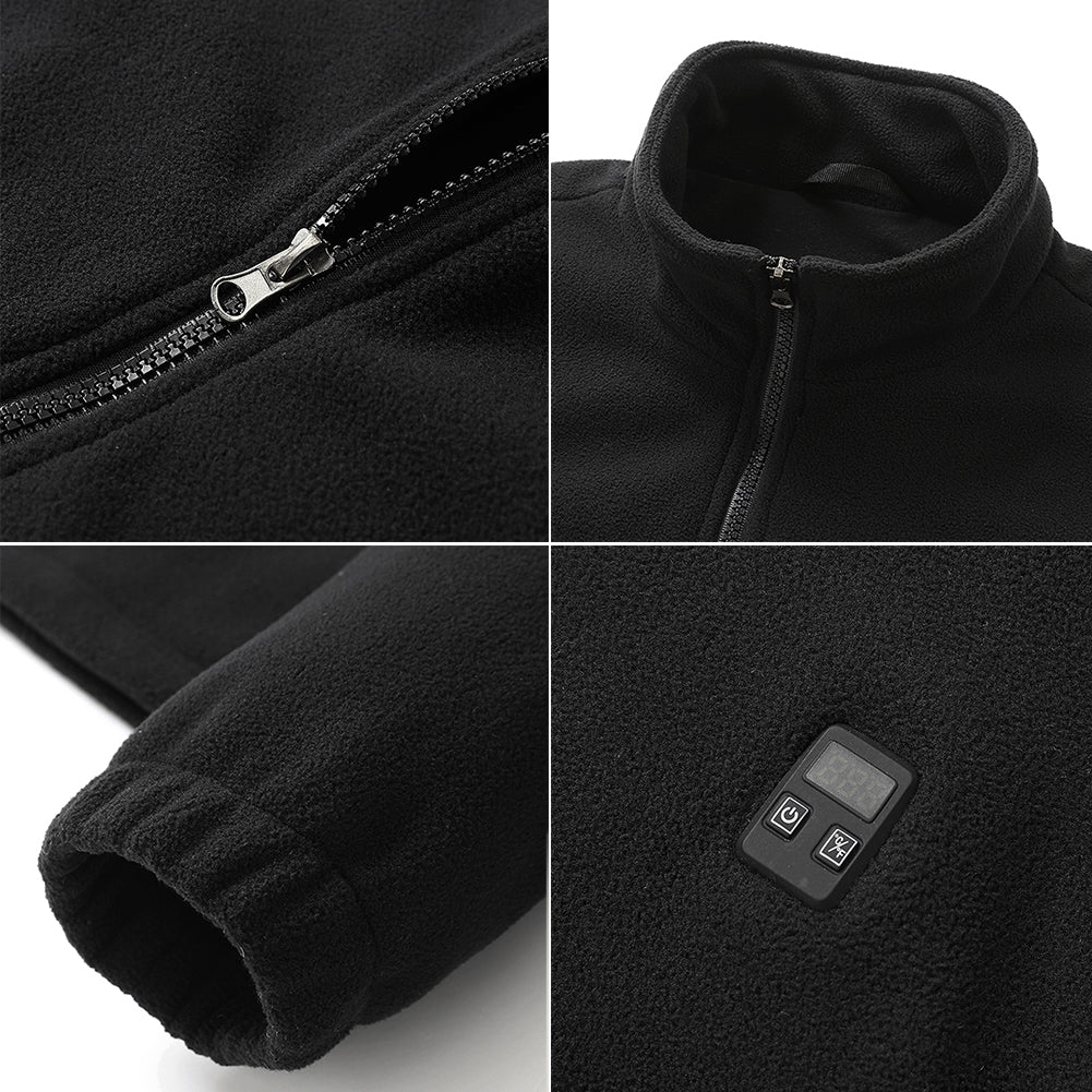 9 Areas Heated Vest Men Jacket Heated Winter Womens Electric Usb Heater Tactica image 6