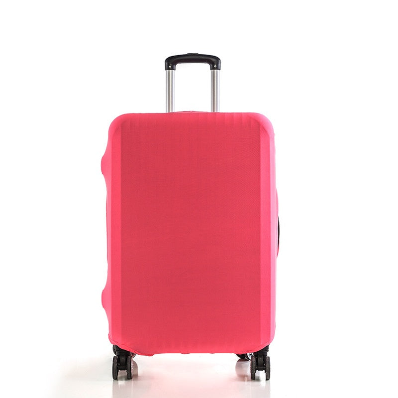 Fashion travel suitcase protective cover Luggage Protective Cover Solid Color S image 4