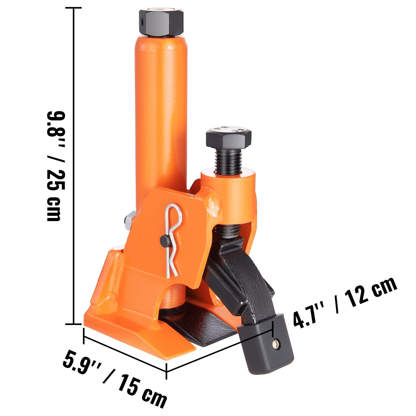 VEVOR Manual Tire Bead Breaker 38"-42" Tires Changer Tool with Rubber Pad Prote image 3