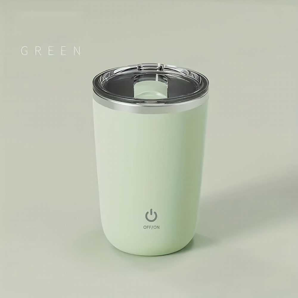 Self Stirring Coffee Mug 2 Pieces Rotating Home Office Travel Stirring Mug Auto image 7