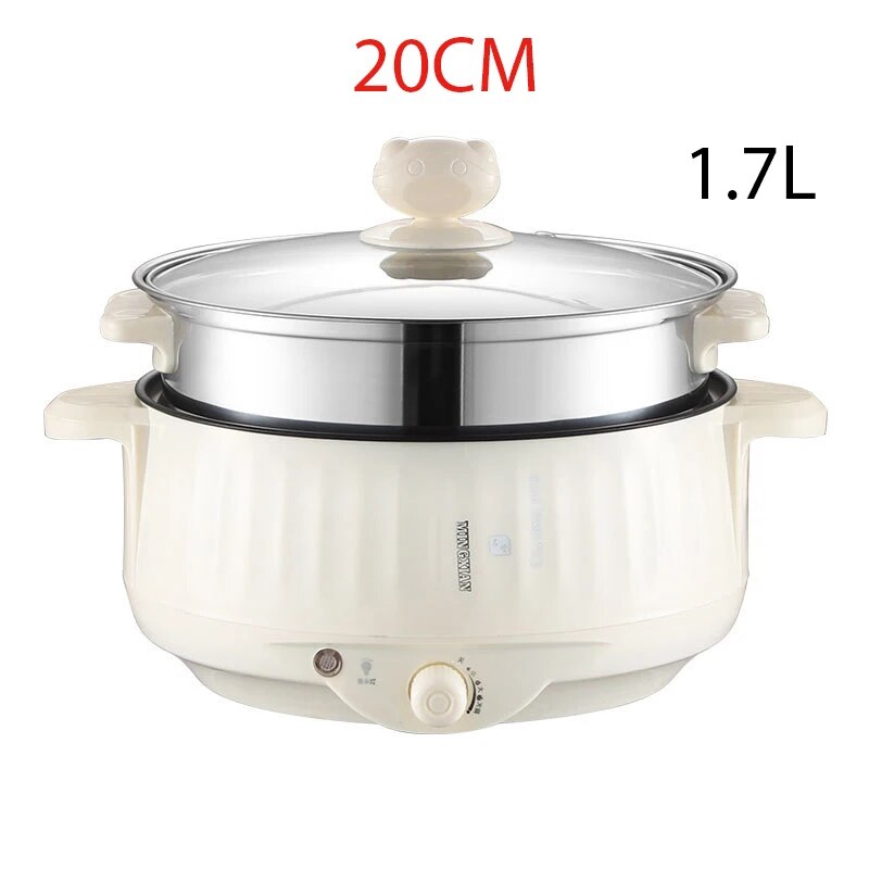 Electric Cooker Dormitory Multi Cooker Household Multicooker for Hot Pot Cookin image 7