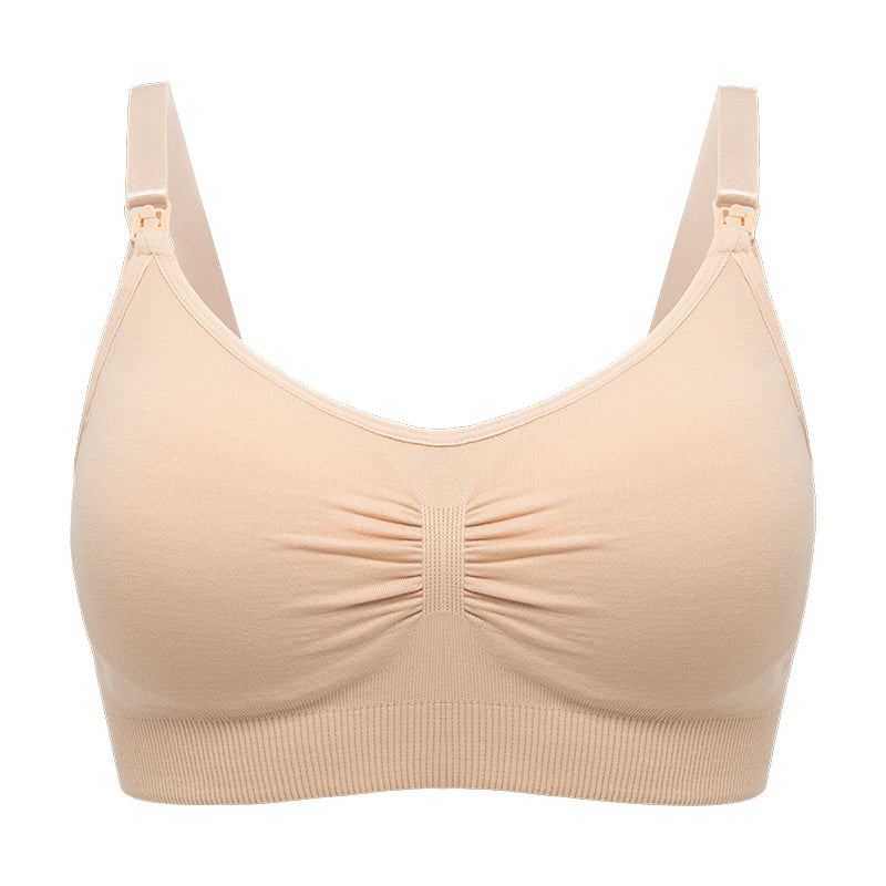 High Quality Plus Size Nursing Bra Breathable Women Breastfeeding Underwear Sea image 5
