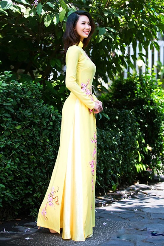 aodai vietnam clothing cheongsam aodai vietnam dress vietnamese two-piece cheon image 3