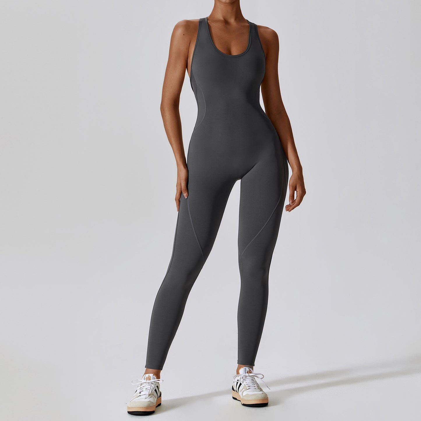 Yoga Jumpsuit Fitness Sports Overalls Gym Clothing Set Yoga Wear Pilates Workou image 5