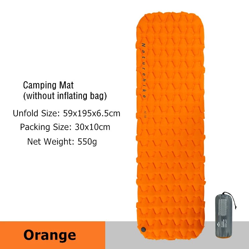 Naturehike Inflatable Mattress Air Mattress Camping Mat Ultralight Camping Matt image 2