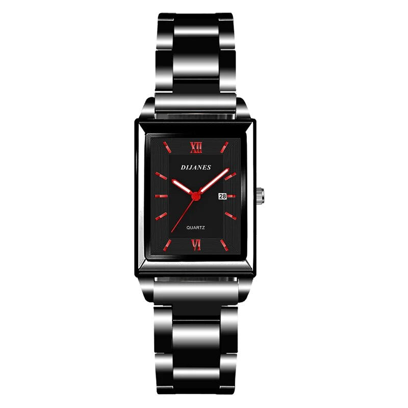 Fashion Men's Calendar Sport Casual Leather Wristwatch Luxury Business Golden S image 12