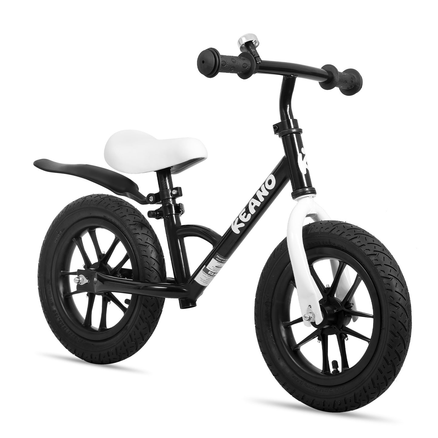 JOYSTAR 12 Inch Kids Balance Bike with Colorful Lighting Wheels, No Pedals Push image 1