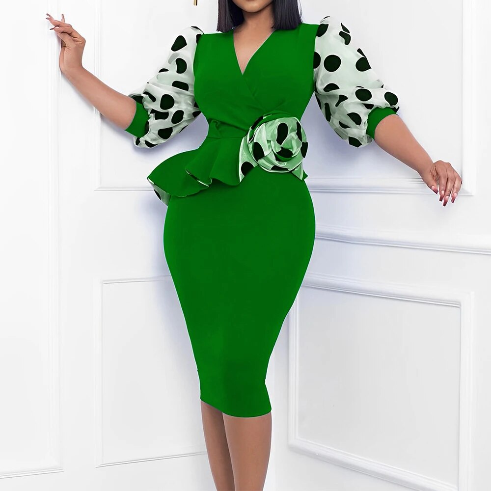 Plus Size Knitted Pencil Dress for Women Clothing 2023 Autumn Winter Hip Long S image 7