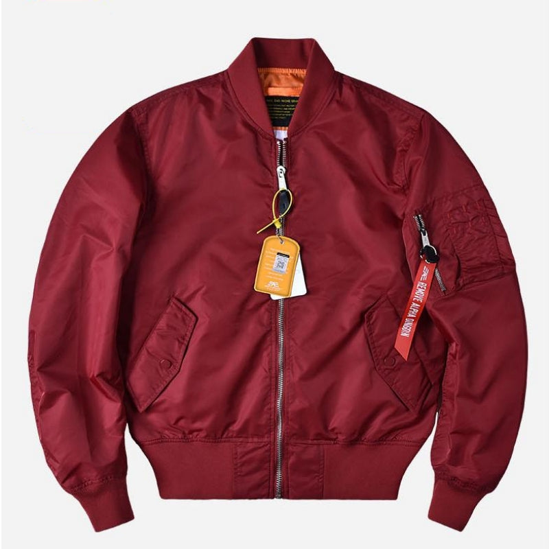 New Alpha Martin Fashion Brand Pilot Flight Jacket Spring and Autumn MA1 Milita image 3