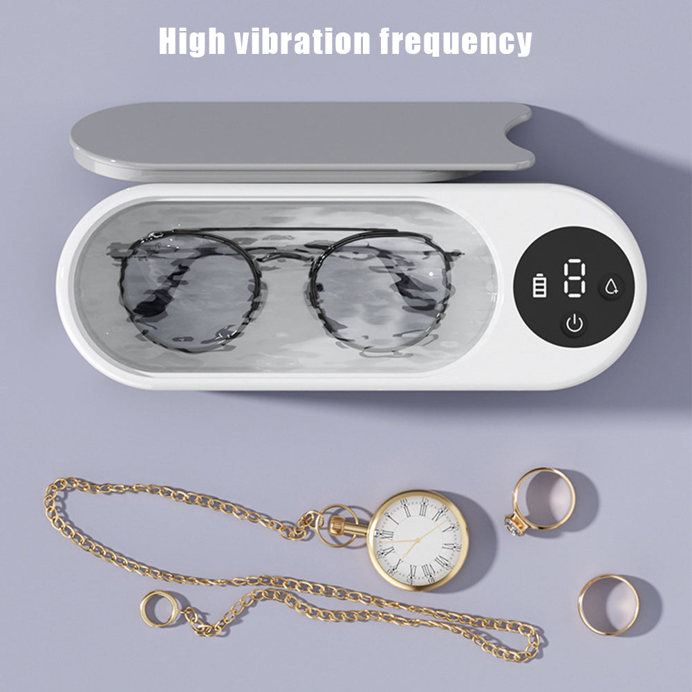 1/2pcs Jewelry Cleaning Machine Automatic 360 ° Deep Cleaning Tool USB Charging image 5