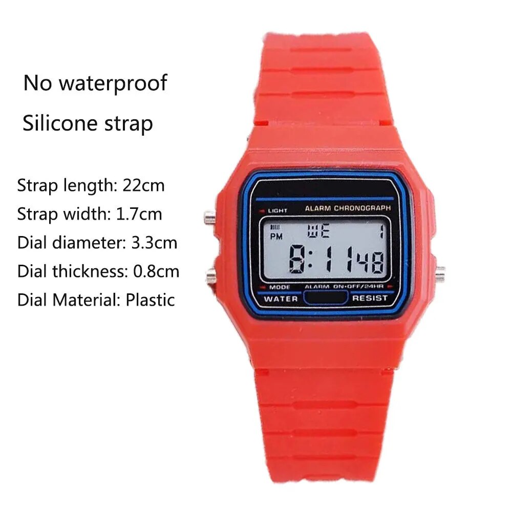 Fashion Men Women Watches Gold Casual Transparent Digital Sport Watch Lover's G image 14