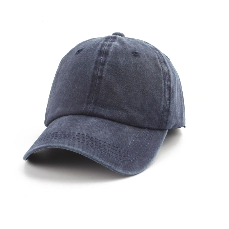 2023 New Vintage Washed Cotton Baseball Cap Parent Kids Sun Hats For Boy Girl S image 9