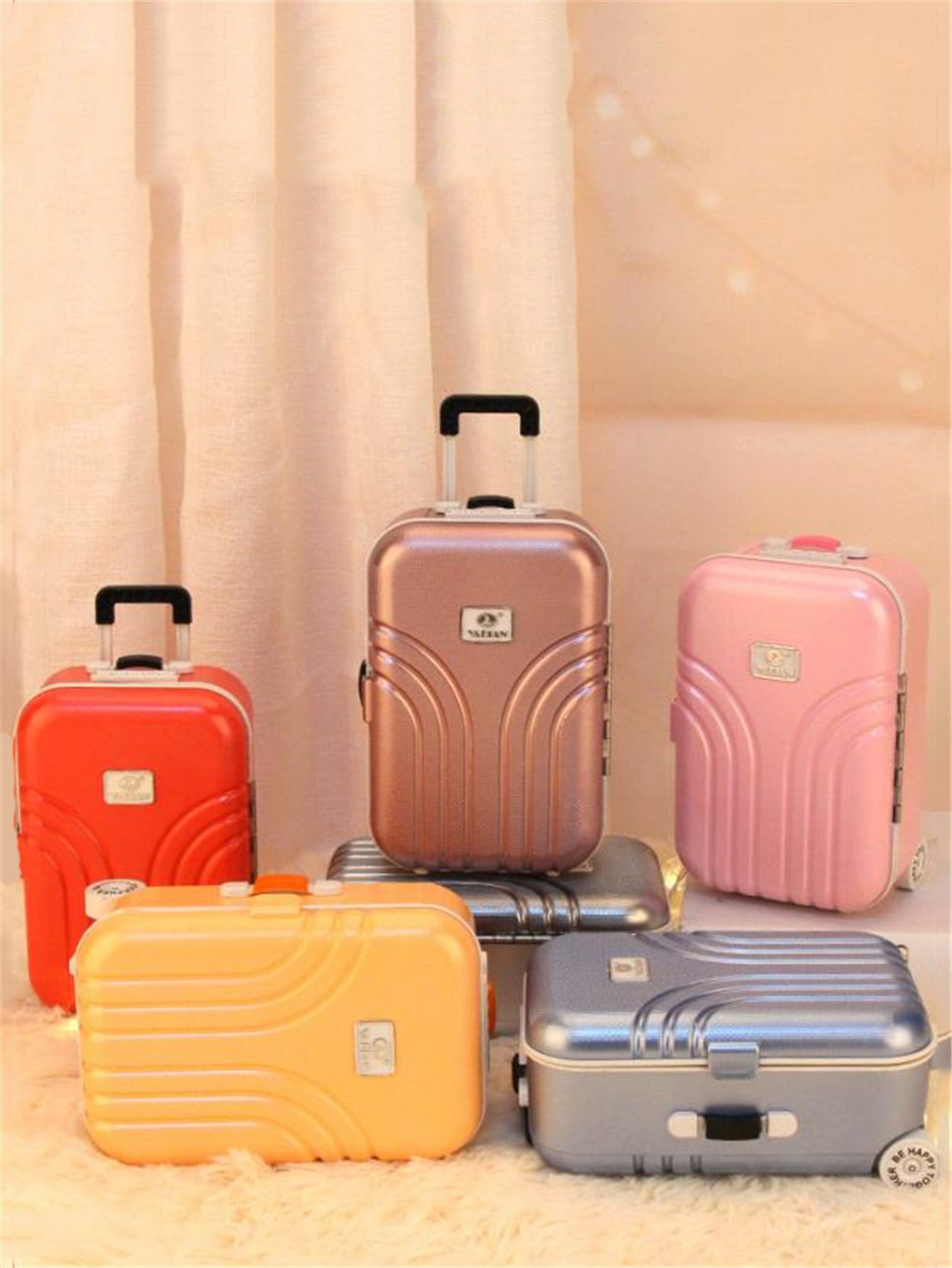 1pc Luggage Shaped Random Color Music Box image 0