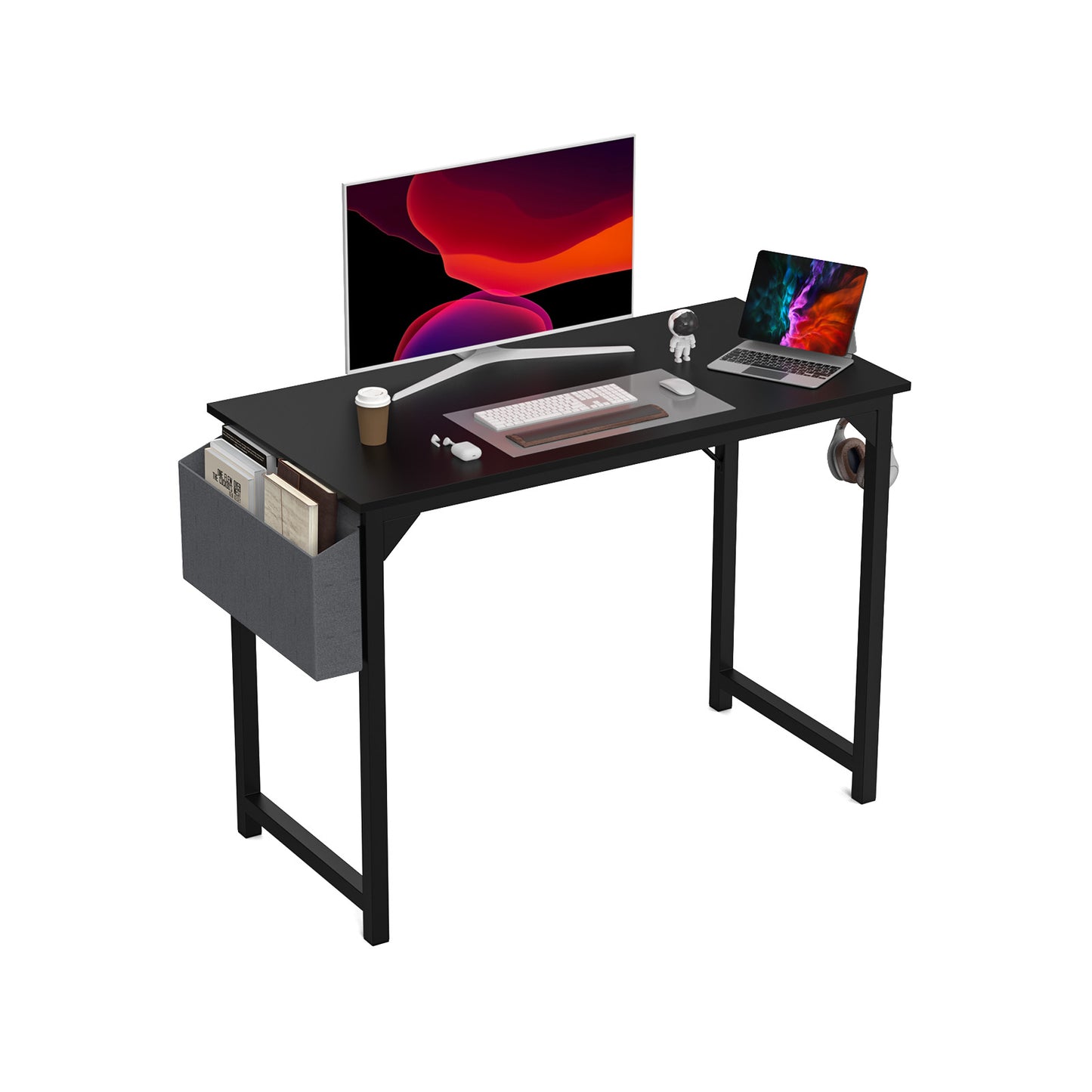 JHK Computer Desk Writing Study Office Gaming Table Modern Simple Style Compact image 10