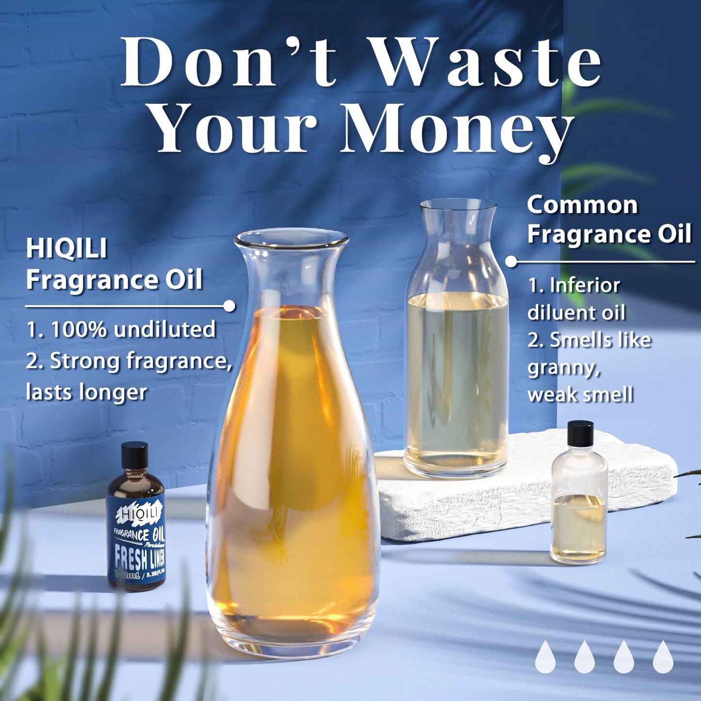 Fresh Linen Fragrance Oils,HIQILI 100ML 100% Pure Perfume Oil For Aroma Diffuse image 9