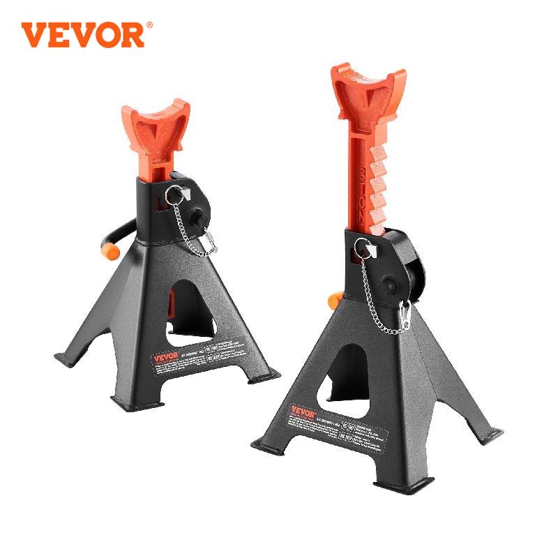 VEVOR Jack Stands 3/6 Ton (6000/12000 lbs) Capacity Car Jack Stands Double Lock image 1