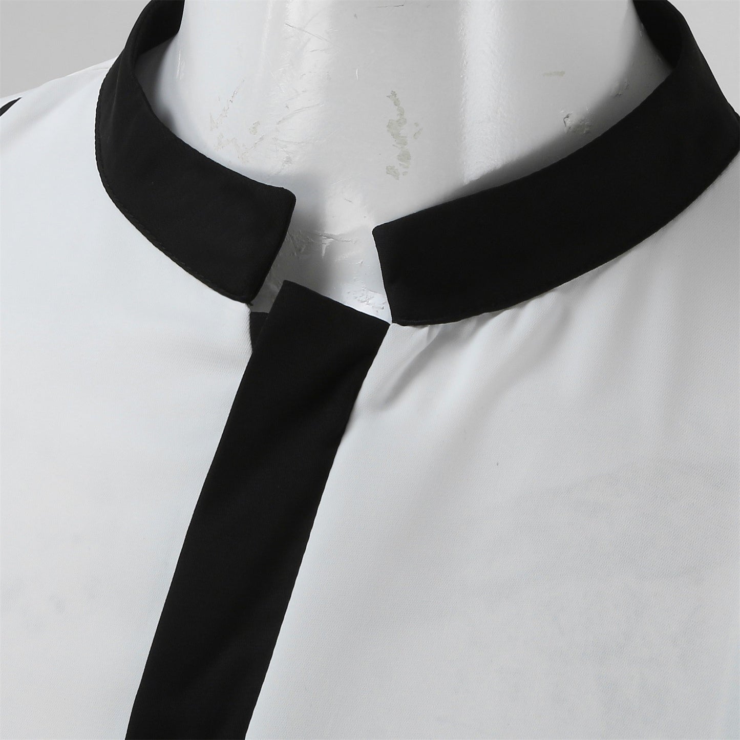 White Arabic Muslim Robe Men Jubba Thobe Long Sleeve Pakistan Islamic Abaya Kaf image 2
