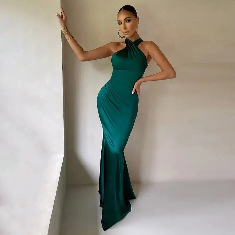 Hawthaw Women 2024 Summer Elegant Party Club Evening Streetwear Bodycon Black L image 3
