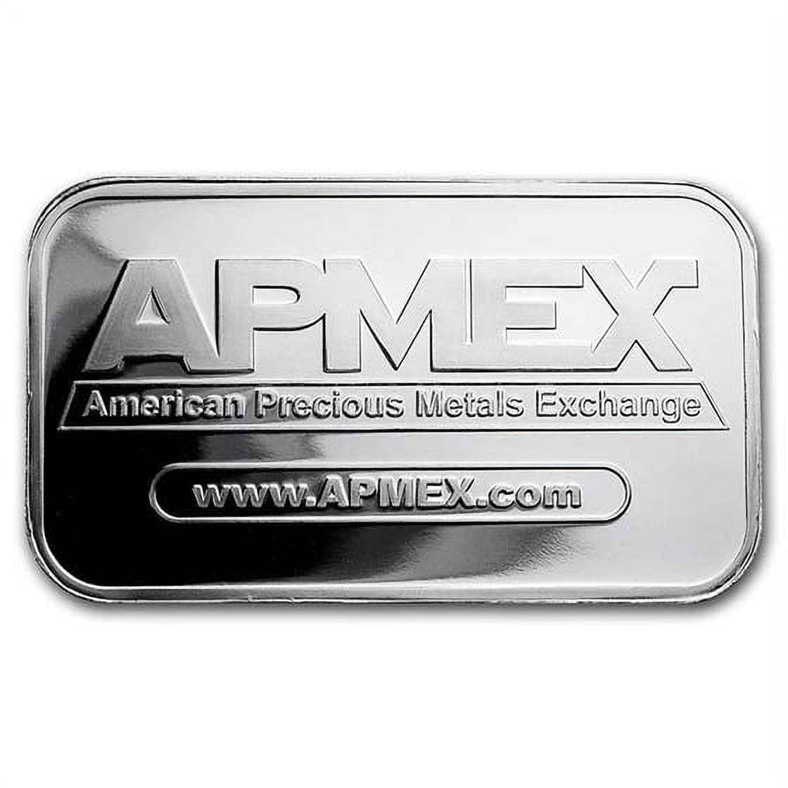 1 oz Silver Bar - APMEX image 1