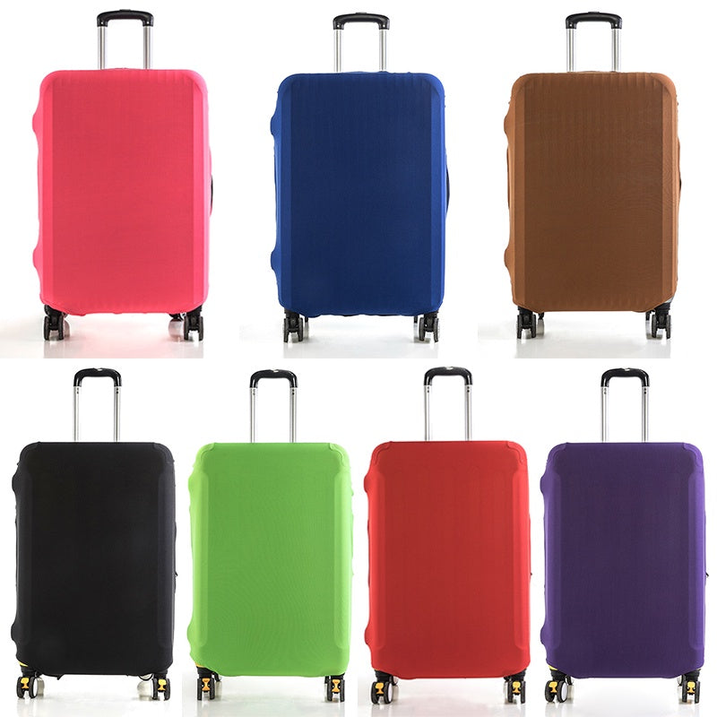 Fashion travel suitcase protective cover Luggage Protective Cover Solid Color S image 0
