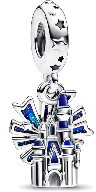 925 Silver Disney 100th Princess Pumpkin Cart Mickey Minnie Dumbo Charm Stitch image 34