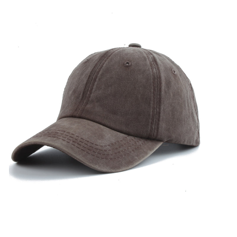 2023 New Vintage Washed Cotton Baseball Cap Parent Kids Sun Hats For Boy Girl S image 8