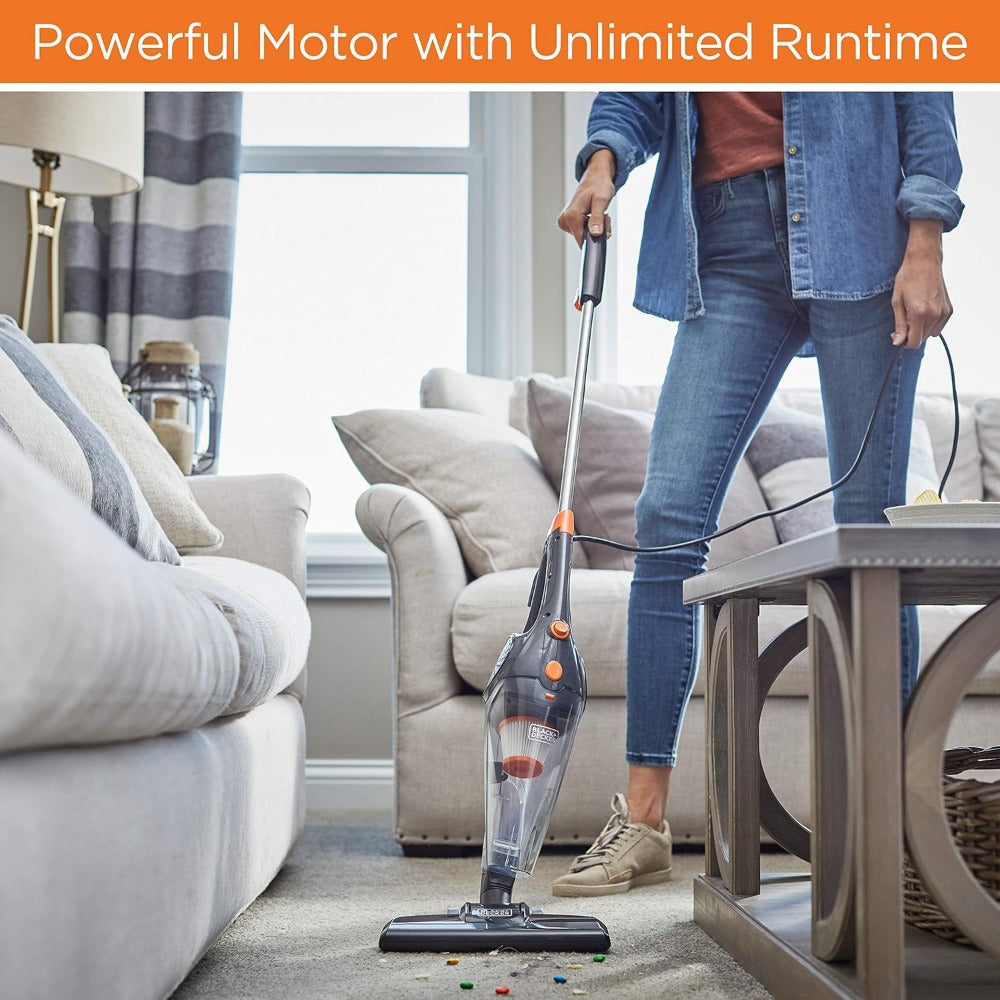 3-in-1 Cordless Handheld Vacuum Cleaner - Gray, Powerful Cleaning Solution for image 4