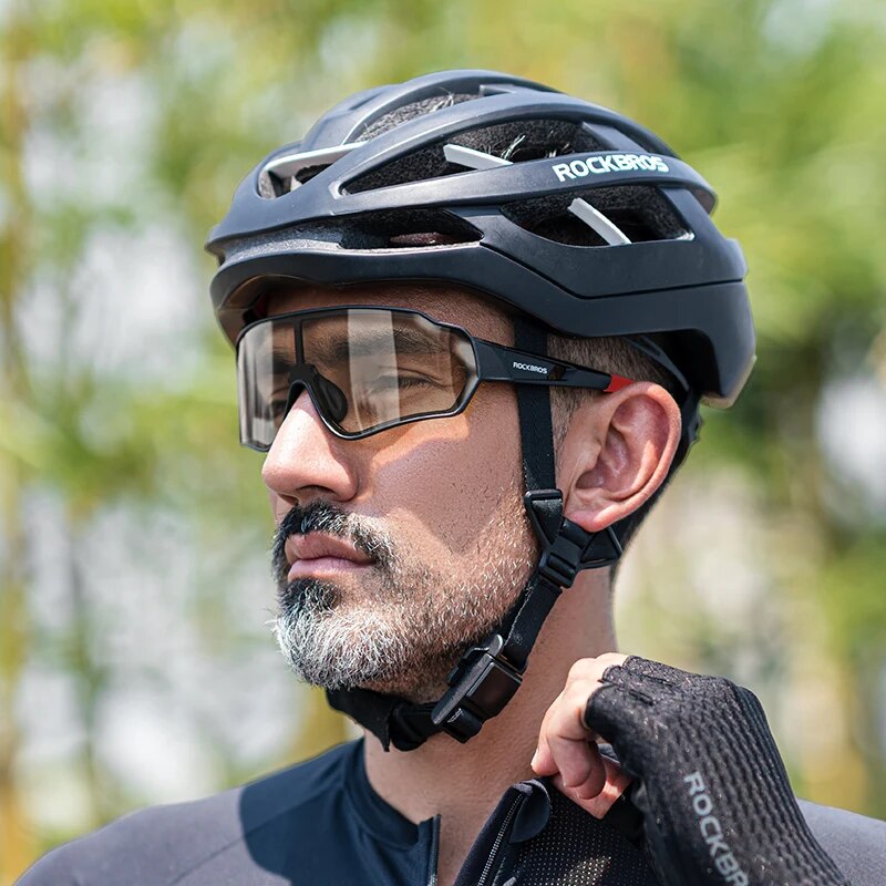 ROCKBROS Cycling Glasses Men Women Photochromic Outdoor Sport Hiking Eyewear Po image 10