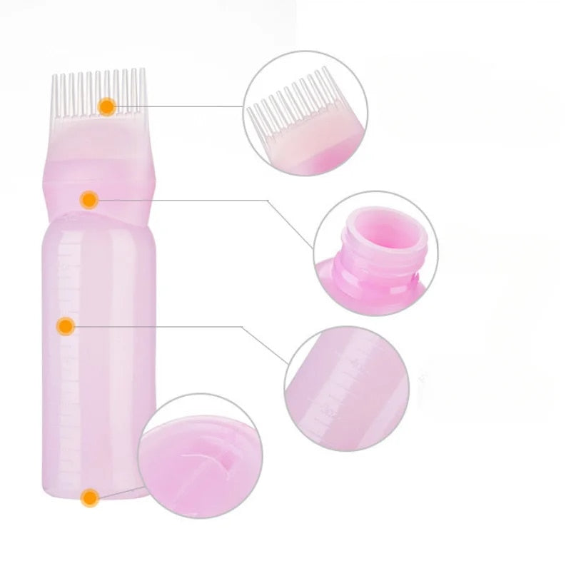 4 Colors 60OZ Portable Scalp Applicator Liquid Comb Hair Roots Massage Medicine image 13