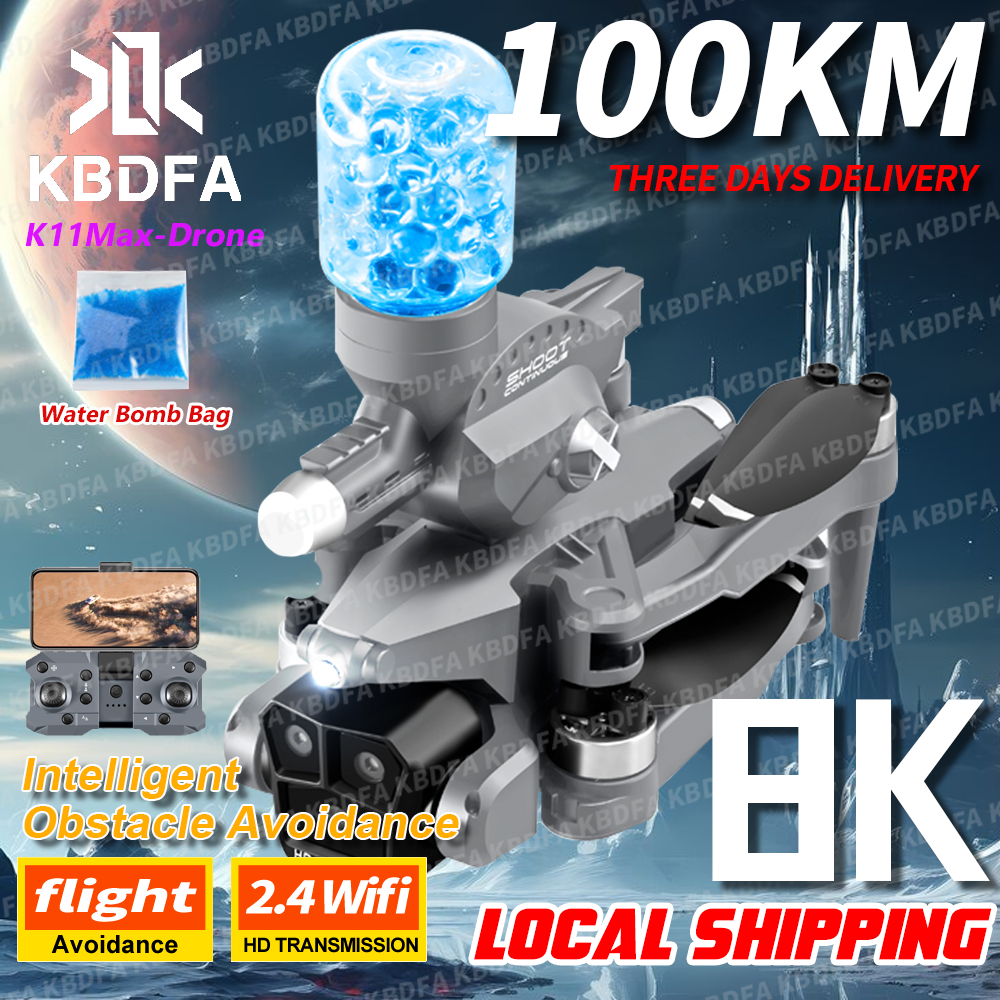 K11 Max Drone with Water Bombs 8K Three HD Cameras Aerial Photography Aircraft image 1
