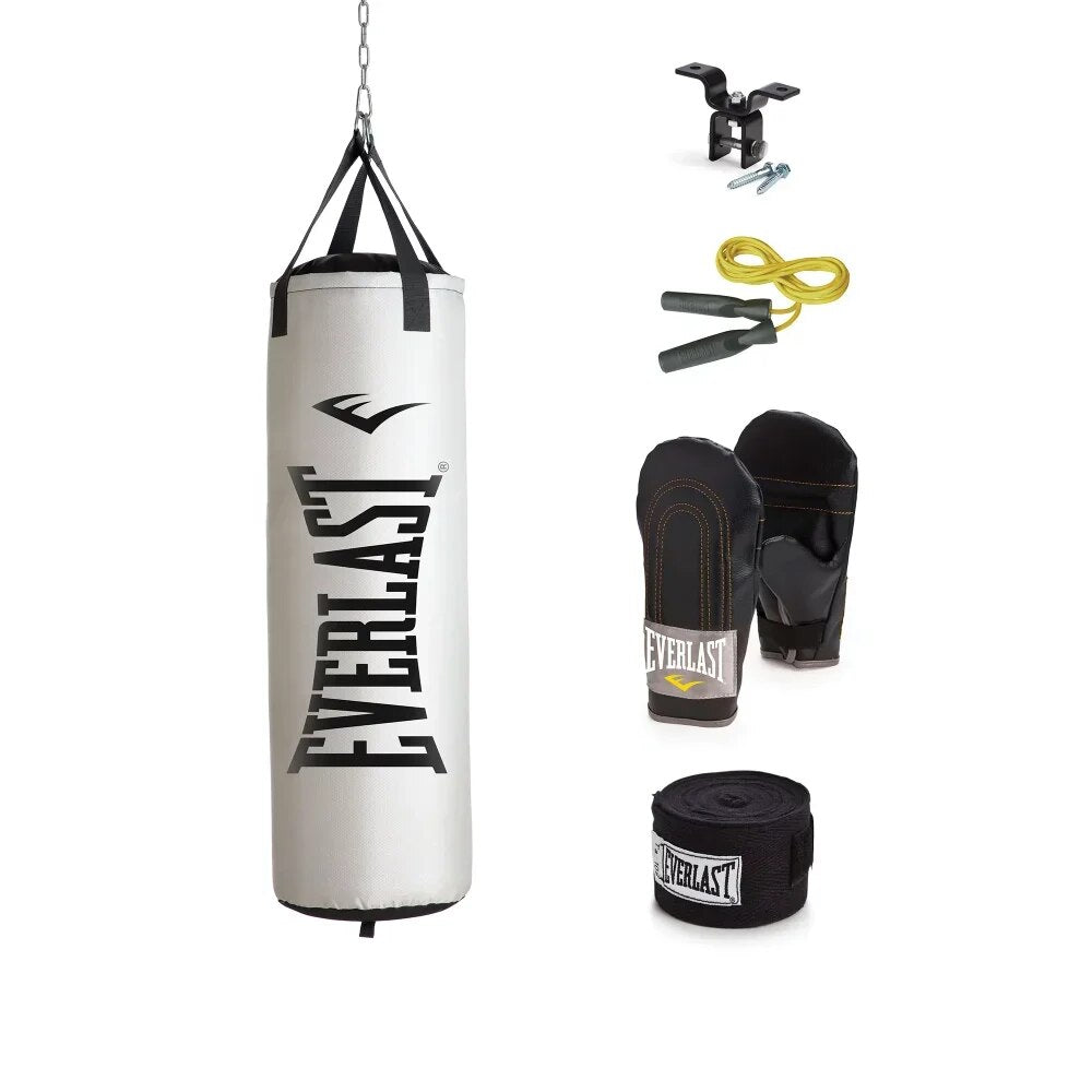 YUBAI 80 Lb. Platinum Heavy Bag Kit,Indoor Rounded Fitness Training Bag Adult image 0