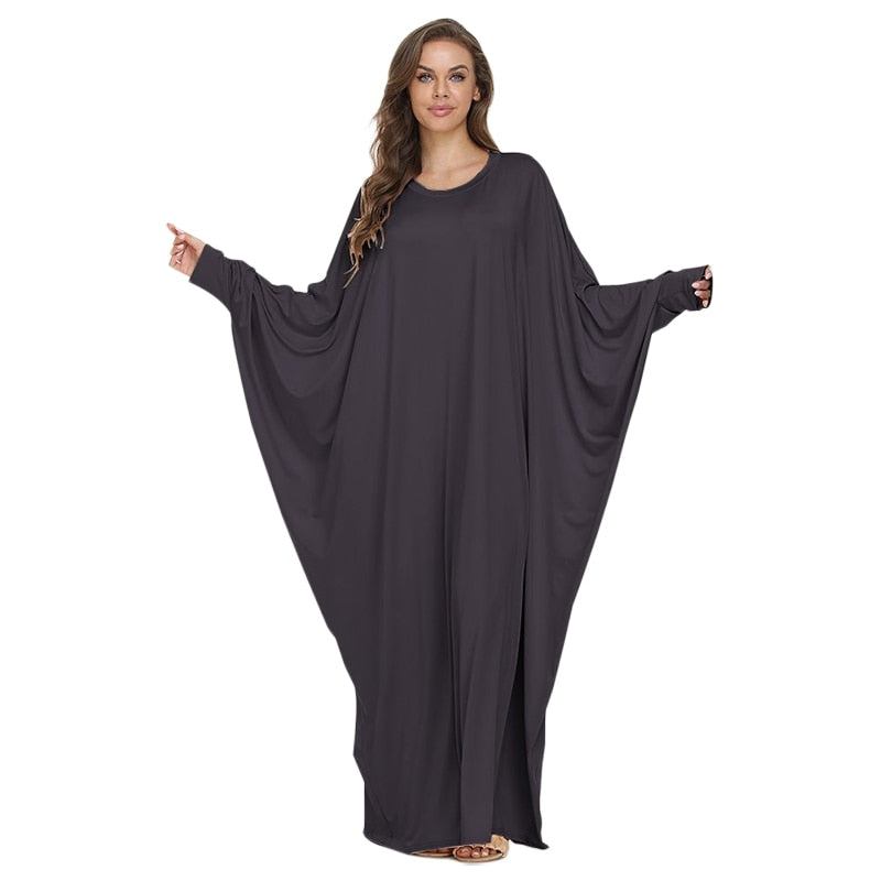 ETOSELL Abaya Muslim Dubai Turkey Islam Maxi Dress Kaftan African Dresses image 1