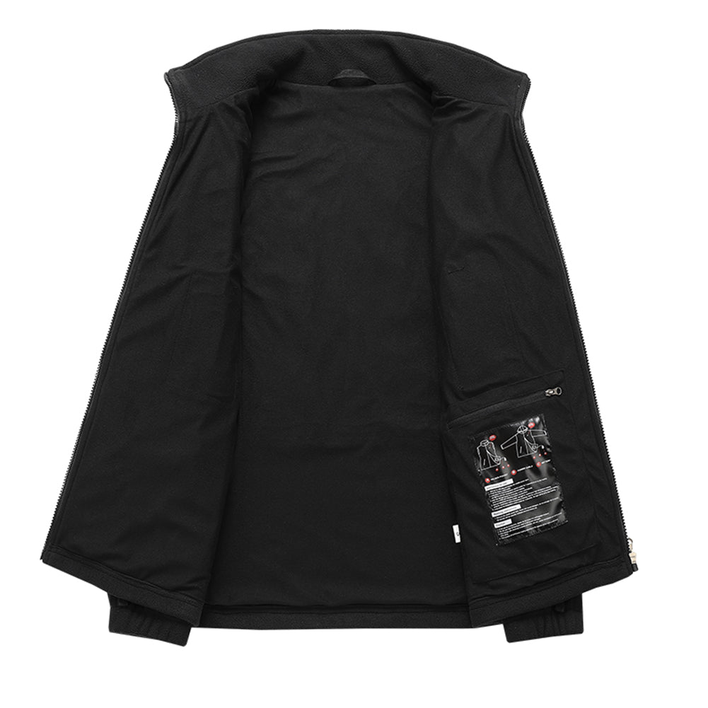 9 Areas Heated Vest Men Jacket Heated Winter Womens Electric Usb Heater Tactica image 3