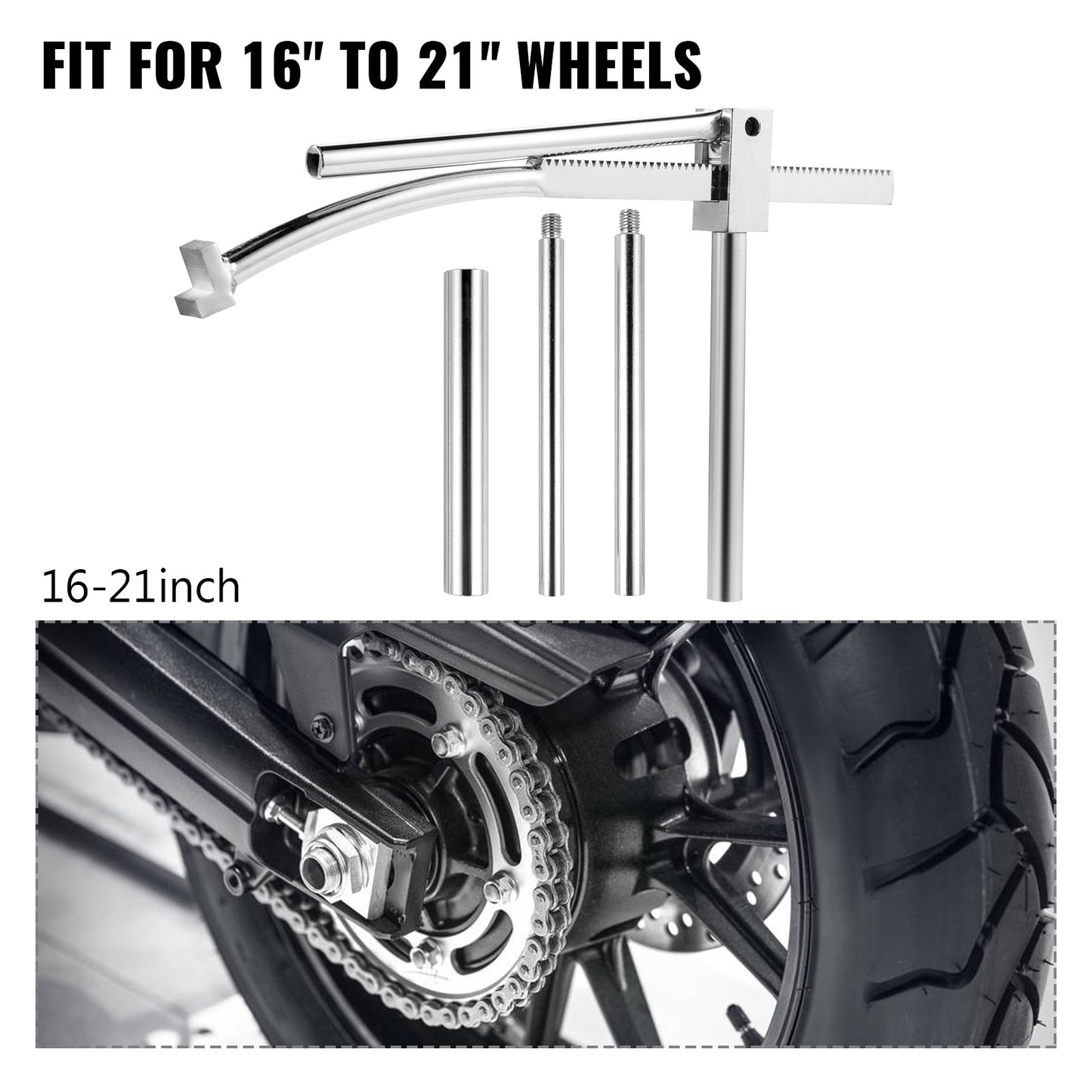 VEVOR Dirt Bike Tire Mounting Tool Motorcycle Tire Changing Tool with 3 PCS Axl image 2