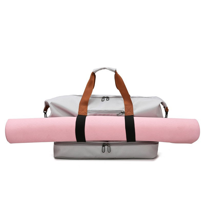 Travel Bag Male Female Large-Capacity Hand Luggage Dry-Wet Separation Sports Fi image 14
