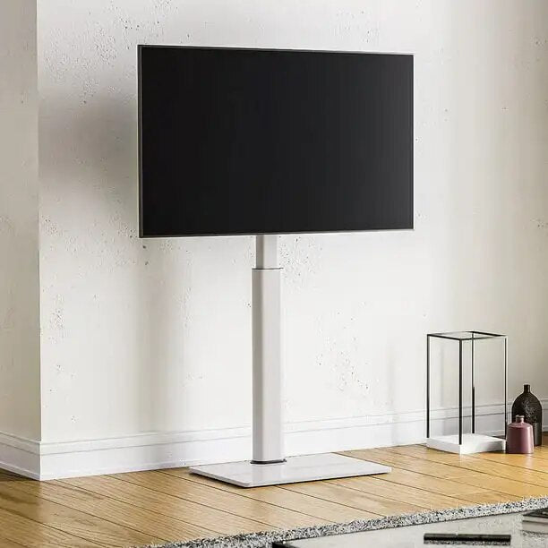 FITUEYES Universal TV Stand Base with Swivel Mount, Corner Floor TV Stand for 3 image 2