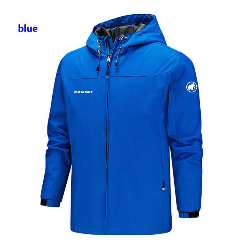 Autumn Winter European Style Printed Logo Men/Women Zipper Jacket Windproof Out image 5