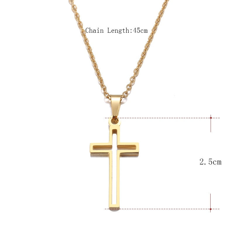 DOTIFI Stainless Steel Necklace For Women Lover's Gold And Rose Gold Color image 7