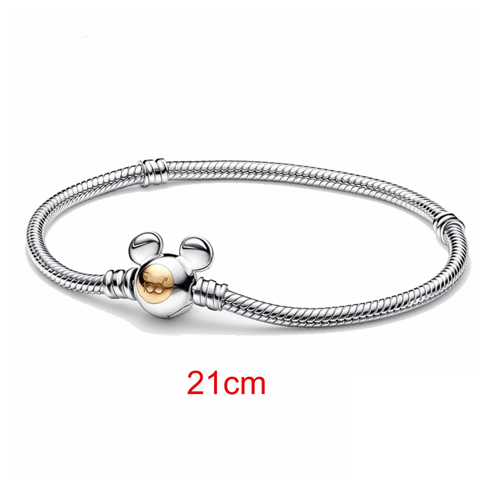 925 Silver Disney 100th Princess Pumpkin Cart Mickey Minnie Dumbo Charm Stitch image 19