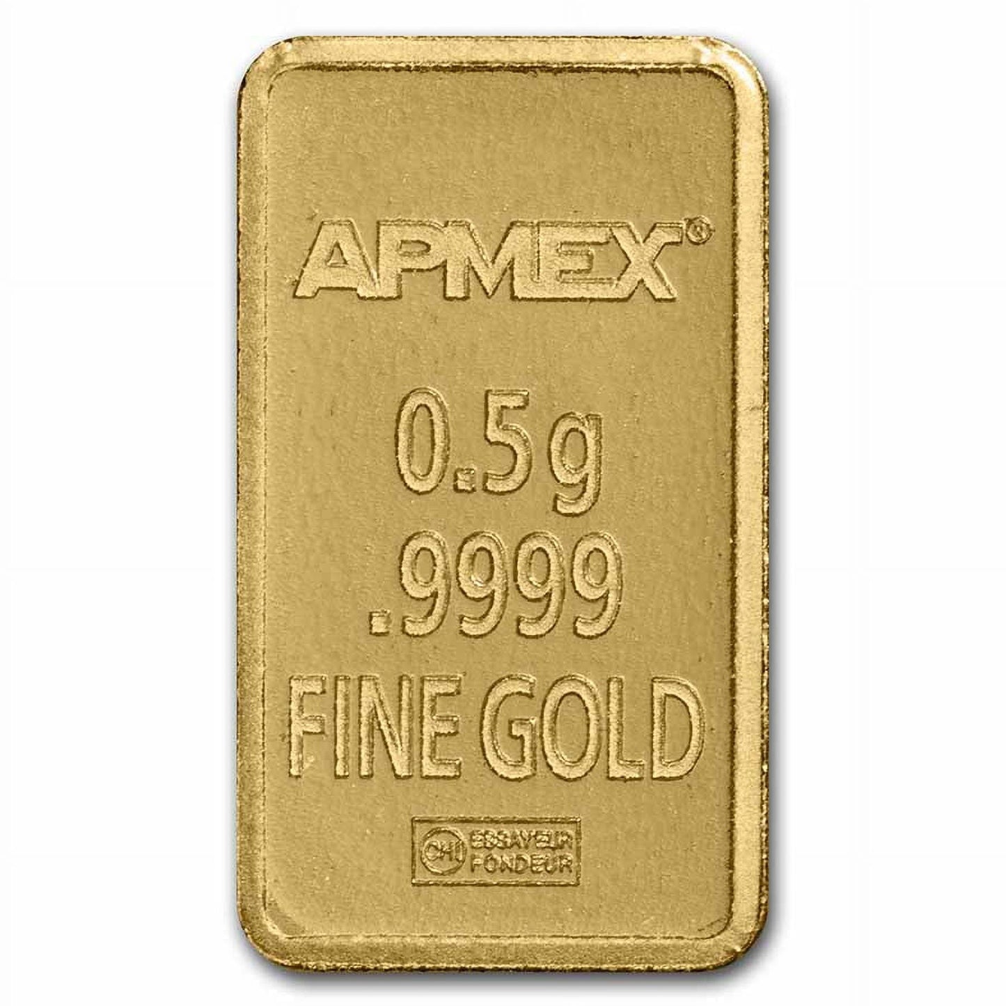 1/2 gram Gold Bar - APMEX (In TEP) image 2