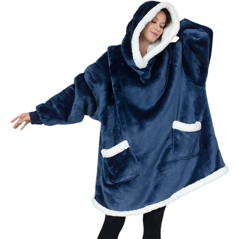 Winter TV Hoodie Blanket Winter Warm Home Clothes Women Men Oversized Pullover image 15