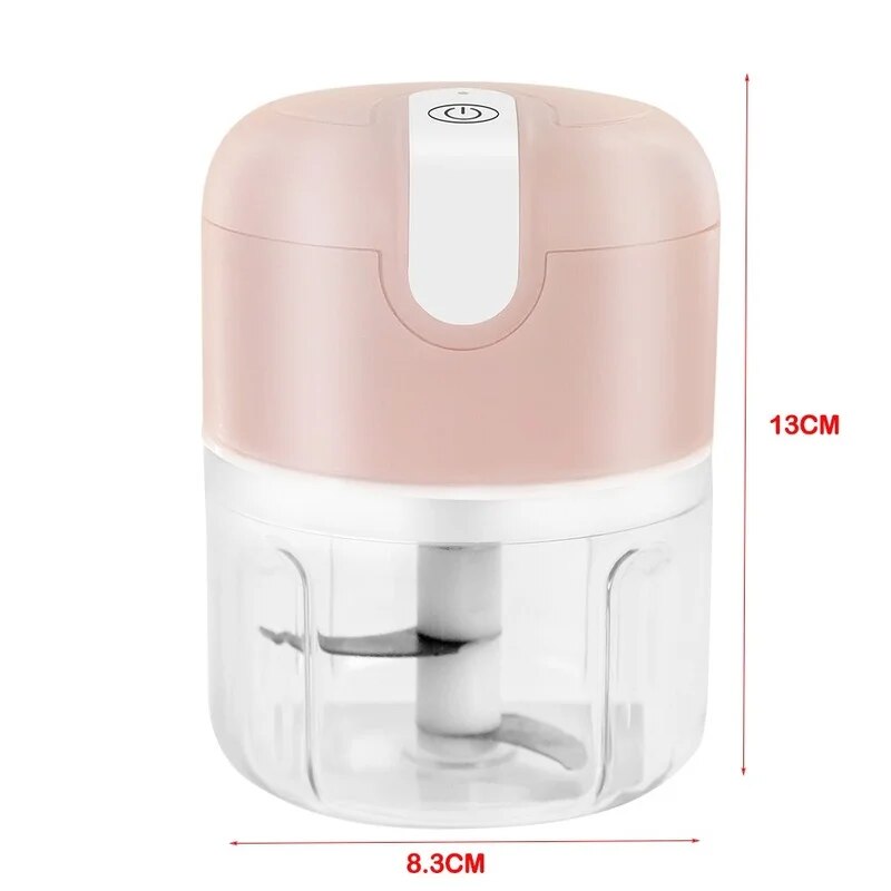 Electric Food Mixers Kitchen Garlic Chopper Meat Garlic Masher Press Vegetable image 7
